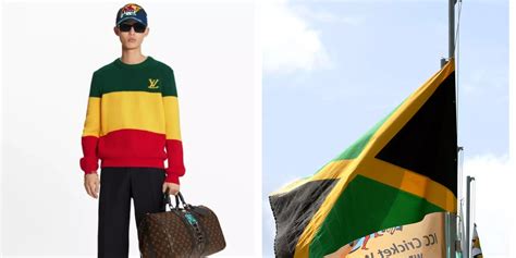 jamaican louis vuitton|Louis Vuitton unveiled a $1,366 'Jamaican Stripe Jumper' inspired .